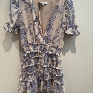 NWT - Olivaceous Blush Snake Dress Size Small